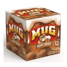 (12 pack)Variety Pack mug Root Beer Soda Pop, Soda Root Beer, 12 fl oz, 12 cans