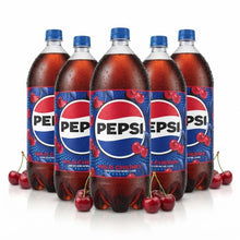 [5 PACKS] Pepsi Cola Wild Cherry Soda Pop, 2 Liter Bottle