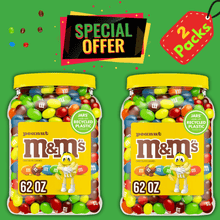 packs of 2-M&M'S Peanut Milk Chocolate Candy, 62 oz