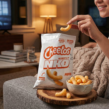 Cheese Flavored Puff Snacks, No Artificial Flavors or Added Dyes, 2.5 oz Bag