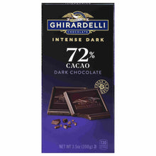 Intense Dark 72% Cacao Chocolate Bar - 3.5 oz