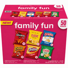 Frito-Lay Fun Times Mix Variety Pack, 50 Countt – Snack Size Assorted Potato Corn Chips Doritos Cheetos Lays Ruffles, Single Serve Bags, Bulk Snack Pack for Lunches, Parties, Travel Snacks, On the Go, Family Variety Mix, Classic Flavors