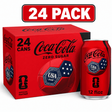 Coca-Cola Zero Sugar Soda Pop – 12 fl oz Cans (24 Pack) – Sugar-Free, Classic Coke Taste, Low Calorie, Refreshing Carbonated Soft Drink