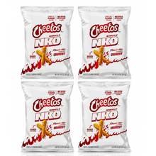 4-Pack Cheetos Simply NKD, No Dyes No Artificial Flavors Crunchy Flamin’ Hot Cheese Flavored Snacks Bag, 8.5 oz