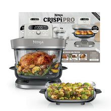 Ninja Crispi Pro Glass Air Fryer 6-in-1 Bone 6 Qt AS101LG — Complimentary Gift with $440+ Orders; If the Gift Is Out of Stock or Its Price Rises, Order Cancelled with Full Refund Before Shipment
