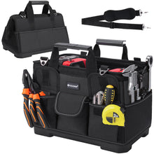 TICONN Heavy Duty Tool Bag Organizer, Portable Tool Box with Shoulder Strap — Complimentary Gift with $72+ Orders; If the Gift Is Out of Stock or Its Price Rises, Order Cancelled with Full Refund Before Shipment