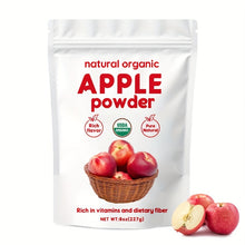 Apple Powder, High in Fiber, Rich in Nutrient-Rich Antioxidants, Made from Freeze-Dried Apples, No Sugar Or Additives, Premium Ingredients, Perfect for Smoothies, Drinks, Milkshakes, And Baking, Suitable for Athletes, Meets Human Needs