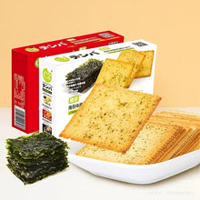 3-pack, Ultra-thin Crispy Cookies, 3 Flavor Combinations Of Seaweed, Tomato, And Truffle, Crispy Baked Snacks.