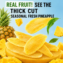 Premium Pineapple Jerky 1/4 Bags, 2.29Oz Each, Fresh Cut Fruit Made, Preservative-Free Chewy Dried Fruit Snacks, Summer Parties Office & Daily Stock Up