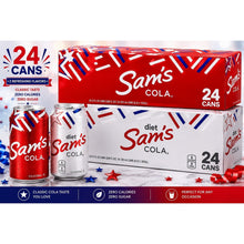 Sam's Cola Soda Pop & Diet Cola Soda, 12 fl oz, 2 Pack 24 Cans