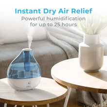 Pure Enrichment MistAire Ultrasonic Cool Mist Humidifier — Complimentary Gift with $76+ Orders; If the Gift Is Out of Stock or Its Price Rises, Order Cancelled with Full Refund Before Shipment