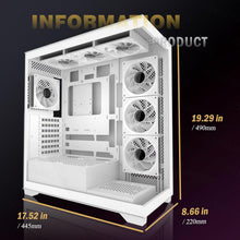 Antec C5 ARGB White Mid-Tower ATX Case — Complimentary Gift with $80+ Orders; If the Gift Is Out of Stock or Its Price Rises, Order Cancelled with Full Refund Before Shipment