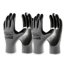 COOLJOB 10/20 Pairs Nitrile Dipped Safety Work Gloves with Grip, Non-slip — Complimentary Gift with $76+ Orders; If the Gift Is Out of Stock or Its Price Rises, Order Cancelled with Full Refund Before Shipment