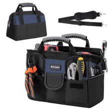 TICONN Heavy Duty Tool Bag Organizer, Portable Tool Box with Shoulder Strap — Complimentary Gift with $72+ Orders; If the Gift Is Out of Stock or Its Price Rises, Order Cancelled with Full Refund Before Shipment