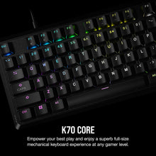 Corsair K70 CORE RGB (CH-910971E-NA) — Complimentary Gift with $52+ Orders; If the Gift Is Out of Stock or Its Price Rises, Order Cancelled with Full Refund Before Shipment