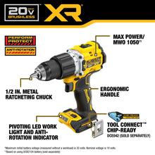 DEWALT 20V MAX XR® Brushless Cordless 1/2 in. Hammer Drill (Tool Only) (DCD806B) — Complimentary Gift with $299+ Orders; If the Gift Is Out of Stock or Its Price Rises, Order Cancelled with Full Refund Before Shipment