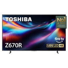 Toshiba 65-Inch Z670R Mini LED QLED 4K Smart Fire TV (2026) — Complimentary Gift with $1170+ Orders; If the Gift Is Out of Stock or Its Price Rises, Order Cancelled with Full Refund Before Shipment