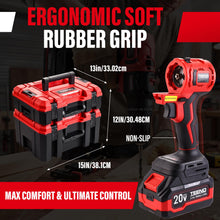 TEENO 9-in-1 20V Brushless Tool Combo Kit, 2xBatteries — Complimentary Gift with $328+ Orders; If the Gift Is Out of Stock or Its Price Rises, Order Cancelled with Full Refund Before Shipment