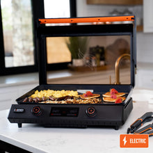 Blackstone 22" Electric Griddle, 1600W, Non-Stick Titanium Tabletop, LCD Display, Model 8001 — Complimentary Gift with $426+ Orders; If the Gift Is Out of Stock or Its Price Rises, Order Cancelled with Full Refund Before Shipment