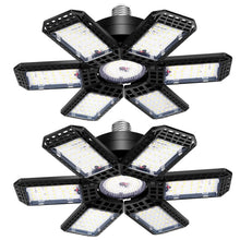 AUDLES Garage Lights 2 Pack, Garage Lights Ceiling LED 20000LM 6500K — Complimentary Gift with $48+ Orders; If the Gift Is Out of Stock or Its Price Rises, Order Cancelled with Full Refund Before Shipment