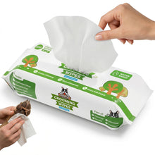 Pogi's Dog Grooming Wipes for Paws & Butt, Fragrance Free, 100 Wipes — Complimentary Gift with $33+ Orders; If the Gift Is Out of Stock or Its Price Rises, Order Cancelled with Full Refund Before Shipment