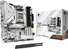 ASRock X870 Steel Legend WiFi (X870, ATX) — Complimentary Gift with $150+ Orders; If the Gift Is Out of Stock or Its Price Rises, Order Cancelled with Full Refund Before Shipment