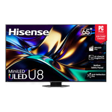 Hisense 65-Inch U8 ULED Mini LED 4K Smart Google TV — Complimentary Gift with $2010+ Orders; If the Gift Is Out of Stock or Its Price Rises, Order Cancelled with Full Refund Before Shipment