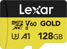 Lexar Professional 1066x microSD 128GB (LSDMI128BBN1666) — Complimentary Gift with $80+ Orders; If the Gift Is Out of Stock or Its Price Rises, Order Cancelled with Full Refund Before Shipment