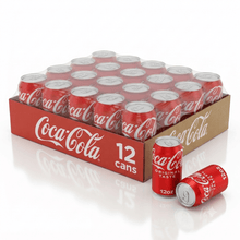 (Pack of 12 Cans )Coca-Cola Soda Pop Fridge Pack Cans, Orginal Taste, 12 x 12 fl oz, 9.00 lb total