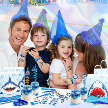 134 Pcs Shark Party Favors with Shark Straws Shark Bracelets Wristbands Tattoo Stickers Erasers Keychains Goodie Bags… — Complimentary Gift with $68+ Orders; If the Gift Is Out of Stock or Its Price Rises, Order Cancelled with Full Refund Before Shipment