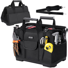 TICONN Heavy Duty Tool Bag Organizer, Portable Tool Box with Shoulder Strap — Complimentary Gift with $72+ Orders; If the Gift Is Out of Stock or Its Price Rises, Order Cancelled with Full Refund Before Shipment