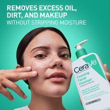 CeraVe Foaming Facial Cleanser, Face Wash for Oily Skin, 16fl oz — Complimentary Gift with $37+ Orders; If the Gift Is Out of Stock or Its Price Rises, Order Cancelled with Full Refund Before Shipment