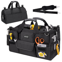 TICONN Heavy Duty Tool Bag Organizer, Portable Tool Box with Shoulder Strap — Complimentary Gift with $72+ Orders; If the Gift Is Out of Stock or Its Price Rises, Order Cancelled with Full Refund Before Shipment