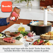Breville Joule Turbo Sous Vide, 1100W Immersion Circulator, Polished Steel, Wi-Fi — Complimentary Gift with $370+ Orders; If the Gift Is Out of Stock or Its Price Rises, Order Cancelled with Full Refund Before Shipment