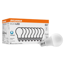 Sylvania ECO LED A19 Light Bulb, 60W Equivalent, Efficient 9W, 7 Year, 750 Lumens, Non-Dimmable, Frosted, 5000K (40883) — Complimentary Gift with $51+ Orders; If the Gift Is Out of Stock or Its Price Rises, Order Cancelled with Full Refund Before Shipment