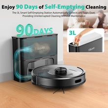 Tikom Robot Vacuum and Mop, Robotic Vacuum Cleaner with Self-Emptying Base — Complimentary Gift with $312+ Orders; If the Gift Is Out of Stock or Its Price Rises, Order Cancelled with Full Refund Before Shipment