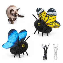 Potaroma 2 Pcs Flapping Butterfly Interactive Cat Toys with Catnip — Complimentary Gift with $37+ Orders; If the Gift Is Out of Stock or Its Price Rises, Order Cancelled with Full Refund Before Shipment