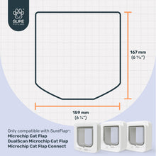 SureFlap Cat Door Tunnel Extender, White — Complimentary Gift with $88+ Orders; If the Gift Is Out of Stock or Its Price Rises, Order Cancelled with Full Refund Before Shipment