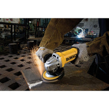 DEWALT Angle Grinder, 4.5 Inch, 11 Amp, 11,000 rpm, With Paddle Switch, Ergonomic Grinder Tool (DWE402) — Complimentary Gift with $125+ Orders; If the Gift Is Out of Stock or Its Price Rises, Order Cancelled with Full Refund Before Shipment