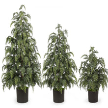 3PCS Christmas Artificial Cedar Trees for Outdoors Decorations, 2FT/3FT/4FT — Complimentary Gift with $97+ Orders; If the Gift Is Out of Stock or Its Price Rises, Order Cancelled with Full Refund Before Shipment