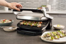 T-fal OptiGrill+ Smart Indoor Grill, 9 Auto Modes, 1800W, Nonstick Plates — Complimentary Gift with $284+ Orders; If the Gift Is Out of Stock or Its Price Rises, Order Cancelled with Full Refund Before Shipment