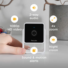 Petcube Cam with GPS Tracker Bundle | Pet Security Camera with 1080p HD Video, Motion Detection, Night Vision and GPS… — Complimentary Gift with $146+ Orders; If the Gift Is Out of Stock or Its Price Rises, Order Cancelled with Full Refund Before Shipment