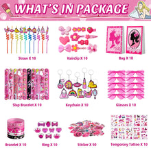 120PCS Pink Princess Party Favors for Girls, Birthday Goodie Bag Stuffers — Complimentary Gift with $47+ Orders; If the Gift Is Out of Stock or Its Price Rises, Order Cancelled with Full Refund Before Shipment