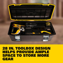 STANLEY 28 in. Structural Foam Portable Toolbox, Heavy Duty (028001L) — Complimentary Gift with $78+ Orders; If the Gift Is Out of Stock or Its Price Rises, Order Cancelled with Full Refund Before Shipment