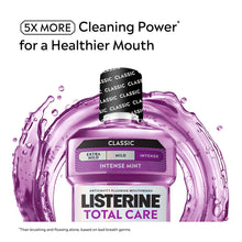 Listerine Total Care Anticavity Mouthwash, Intense Mint, 33.8 fl. oz/1L — Complimentary Gift with $32+ Orders; If the Gift Is Out of Stock or Its Price Rises, Order Cancelled with Full Refund Before Shipment