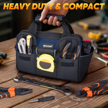 TICONN Heavy Duty Tool Bag Organizer, Portable Tool Box with Shoulder Strap — Complimentary Gift with $72+ Orders; If the Gift Is Out of Stock or Its Price Rises, Order Cancelled with Full Refund Before Shipment