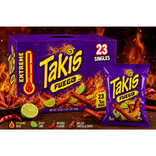 Chips, 1 oz Each, 23 Count – Spicy Rolled Corn Tortilla Snack Chips – Individually Wrapped Snack Packs – Large Variety Value Pack for Parties, Office Break Rooms, Travel, Lunch Bags and Everyday Snacking