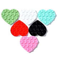 1pc Multi-Functional Punch-Free Household Strong Mobile Phone Double-Sided Suction Cup Sticker Silicone Suction Cup
