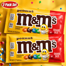 Set of 2 Chocolate Candy Packs, Featuring Peanut Milk Chocolate with Real Peanuts Encased in a Vibrant Candy Shell, Ideal for Snacks for on The Move, Party Giveaways, Post-Meal Desserts, And Gifts for Mother'S Day