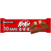 ( 1 pack ) "KIT KAT Milk Chocolate Wafer Snack Size Candy Bars, 10 Count (0.49 oz each)"
